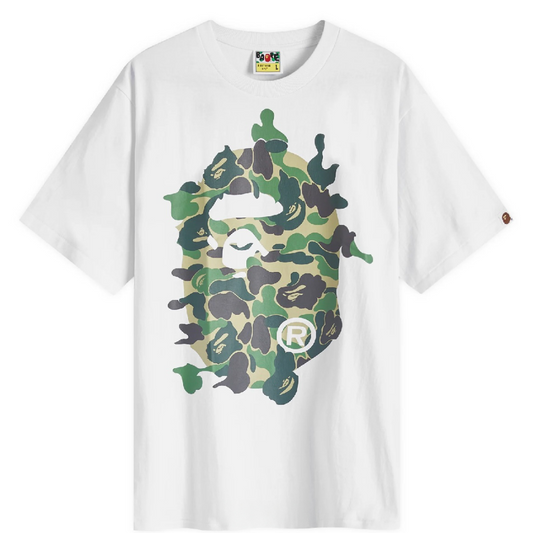 A Bathing Ape ABC Camo Rebuild Big Ape Head T-Shirt